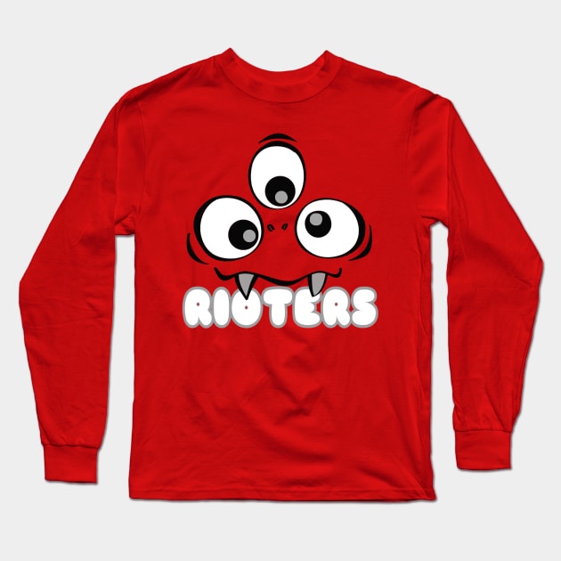 Rioters Monster Long Sleeve T-Shirt by yudijunaedi